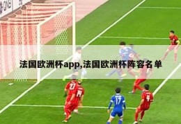 法国欧洲杯app,法国欧洲杯阵容名单