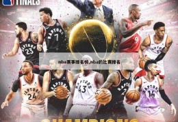 nba赛事排名榜,nba的比赛排名